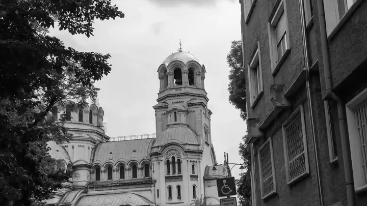 The domes of Alexander Nevsky